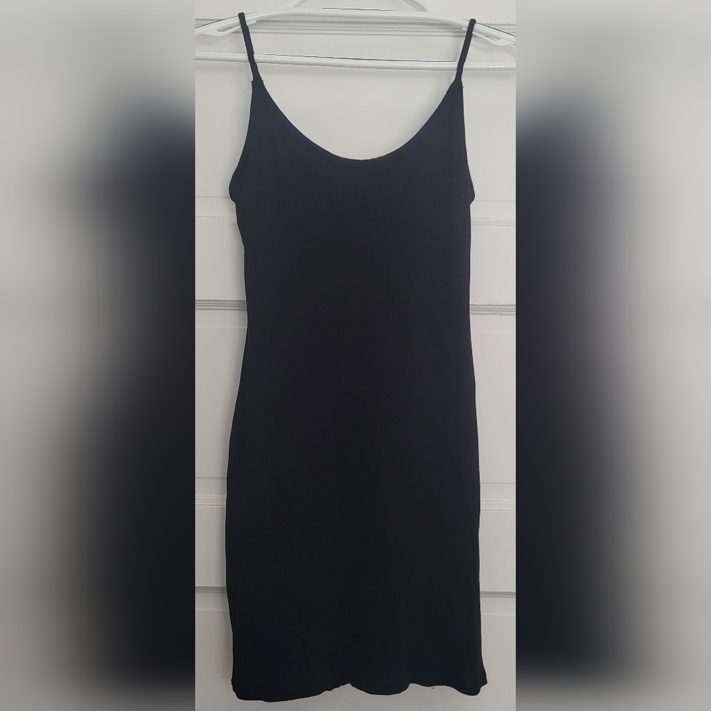 Lulu's Classic Black Mini Dress